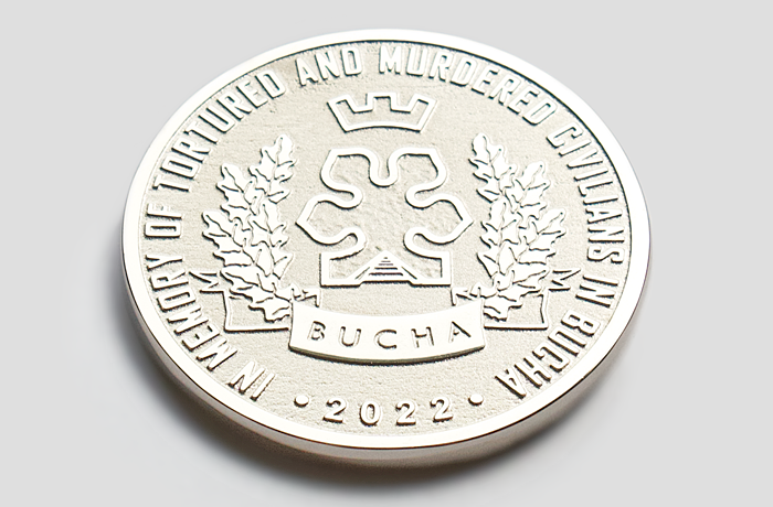 Silver-Plated Brass Coin obverse
